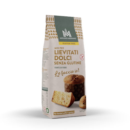 Miscela Lievitati Dolci Senza Glutine 500g - Molino Merano