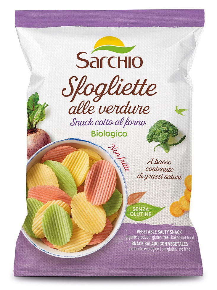 Sfogliette alle Verdure Senza Glutine - Sarchio