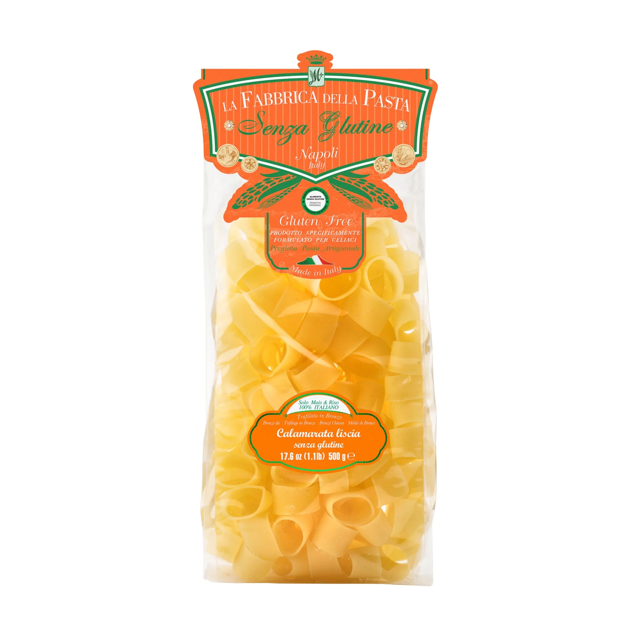 Calamarata Liscia Senza Glutine - Pasta di Gragnano