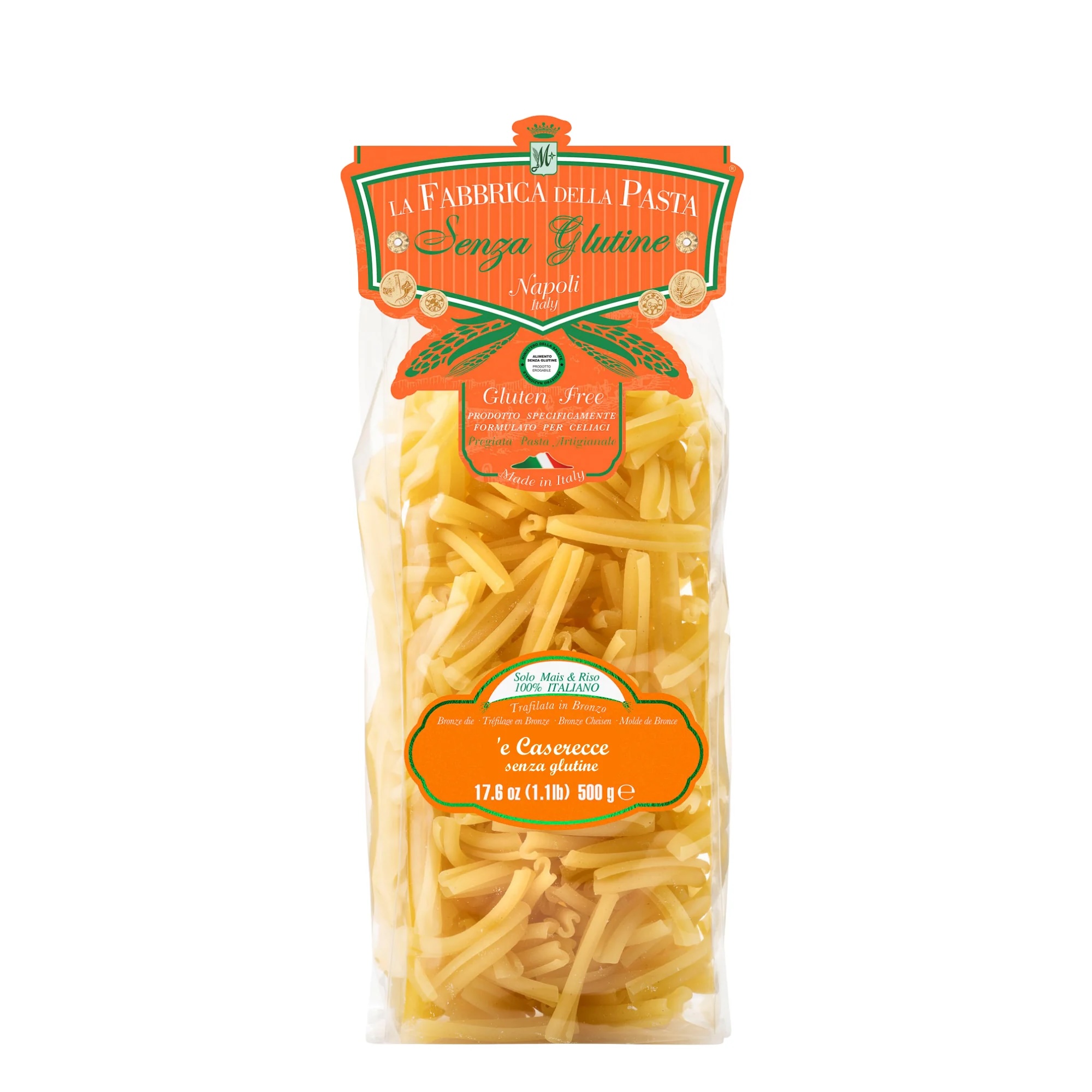 Casarecce  Senza Glutine - Pasta di Gragnano