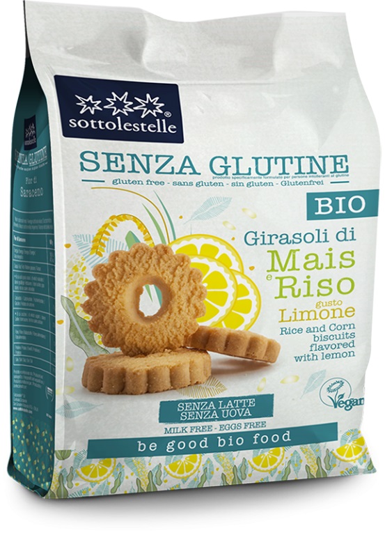 Girasoli di Mais e Riso al Limone Senza Glutine - Sottolestelle