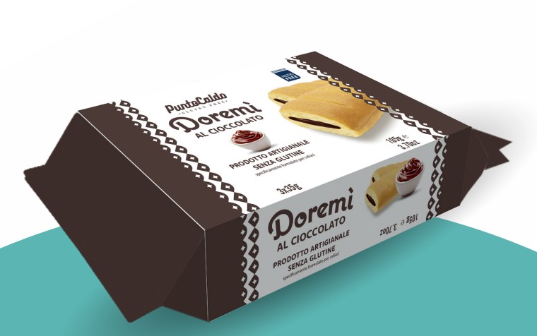 Merendina  Doremì al cioccolato senza glutine - Punto Caldo