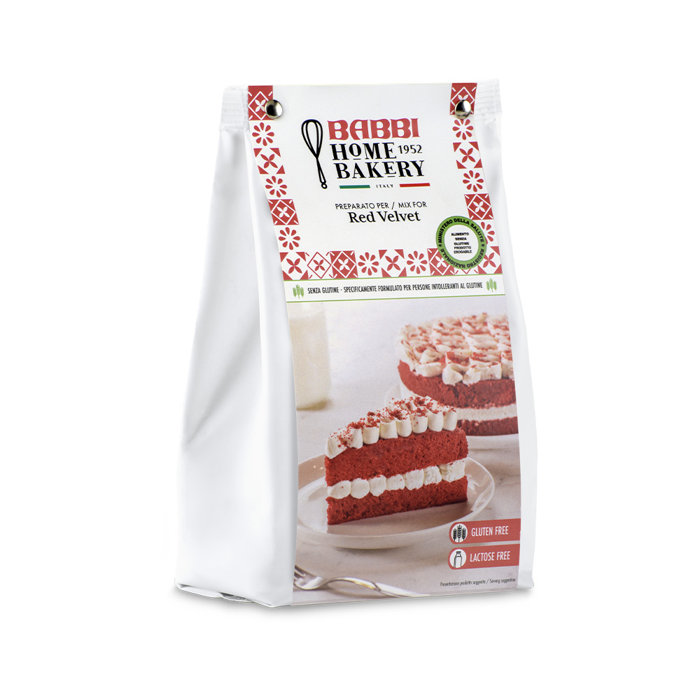 BHB Preparato per Red Velvet Senza Glutine 400G - Babbi Home Bakery