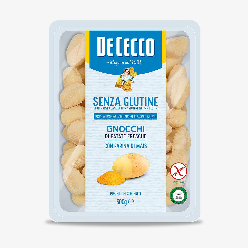 Gnocchi di Patate Senza Glutine 500g - De Cecco