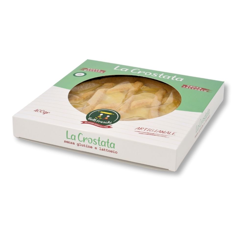 Crostata limone facciamo festa  senza lattosio e Senza glutine - Belli Freschi