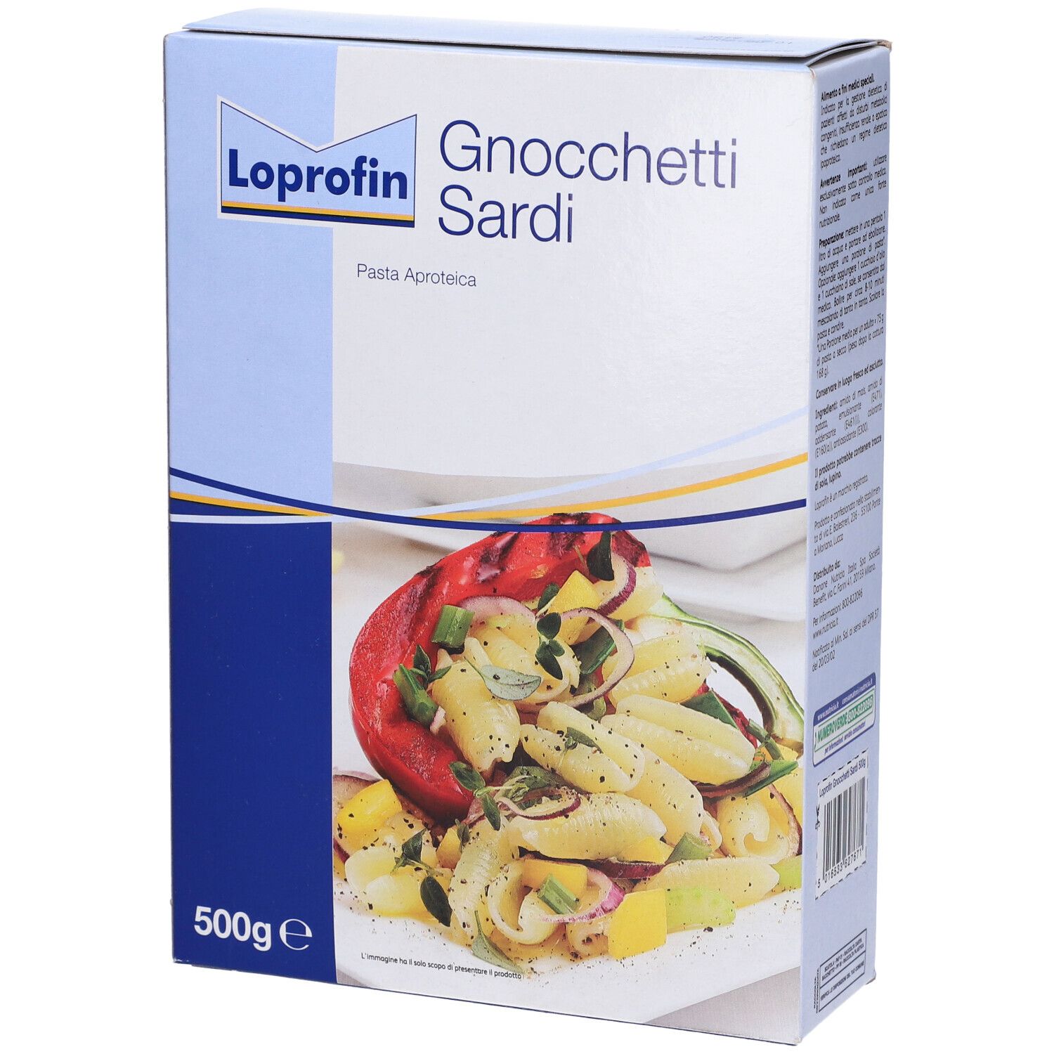 Pasta Gnocchetti Sardi Aproteici - Loprofin Nutricia