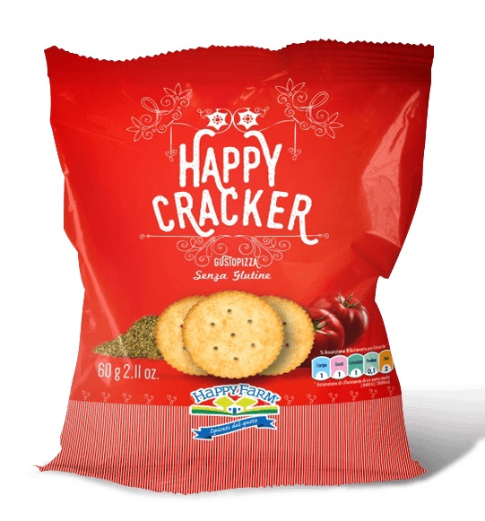 Happy Cracker Gusto Pizza Senza Glutine - Happy Farm
