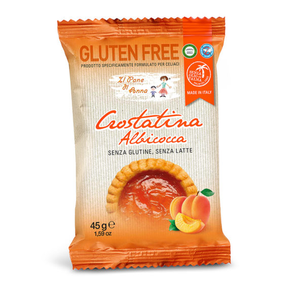 Crostatina Senza Glutine Albicocca - Il Pane di Anna