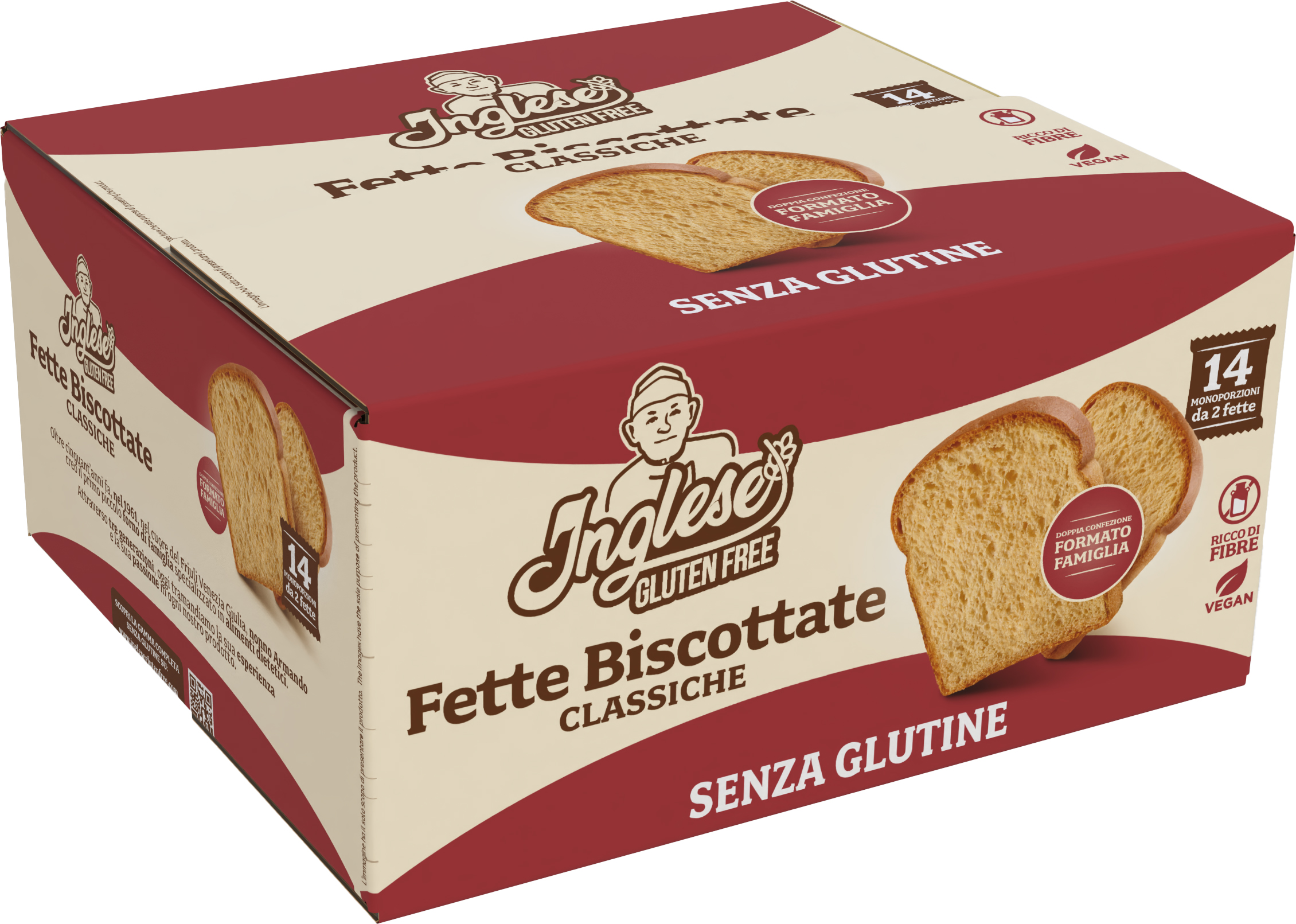 Fette Biscottate Classiche Formato Famiglia - Inglese