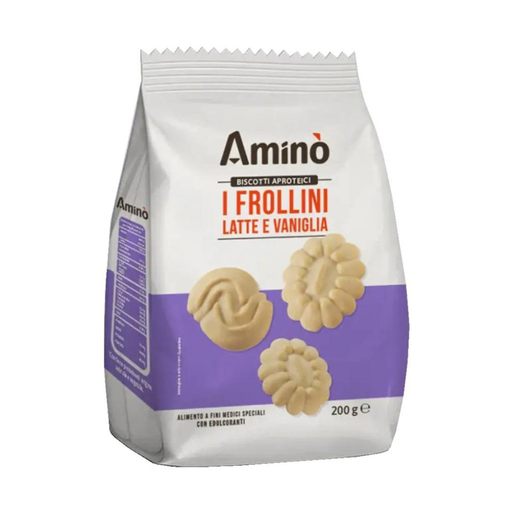 Frollini Latte e Vaniglia Aproteici - Amino'