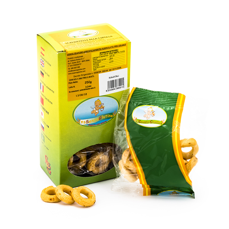 Scaldatelli alla Cipolla Senza Glutine - Essenza Glutine