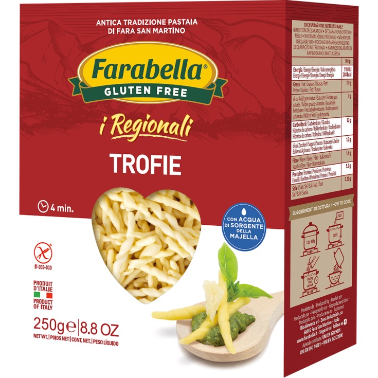 Trofie Senza Glutine 250g - Pasta Farabella