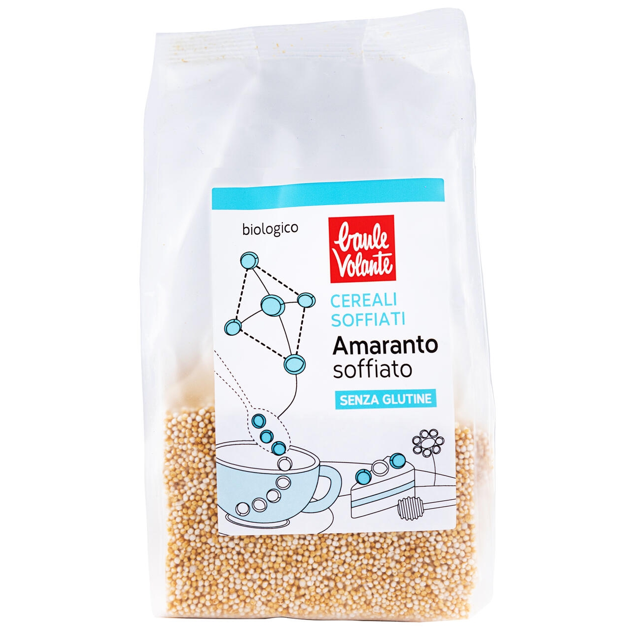 Amaranto Soffiato Senza Glutine - Baule volante