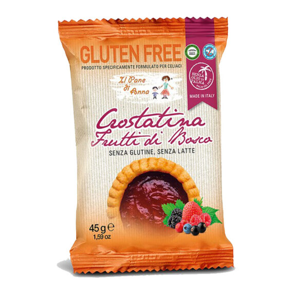 Crostatina Senza Glutine ai Frutti di Bosco - Il Pane di Anna
