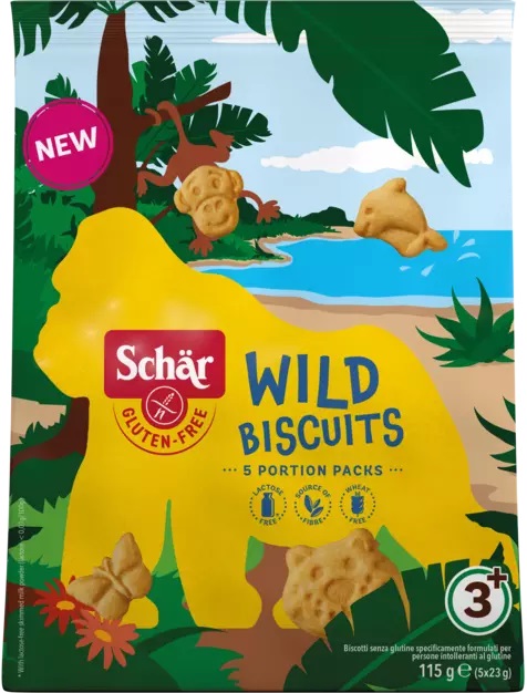 Wild Biscuits Biscotti Senza Glutine - Schär