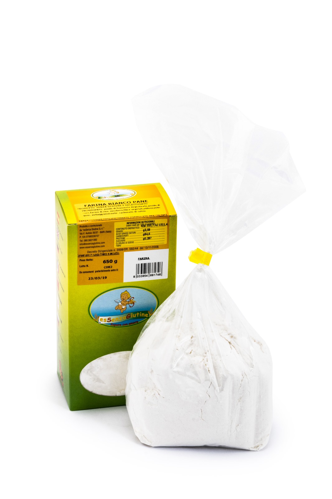 Farina Bianco Pane Senza Glutine - Essenza Glutine