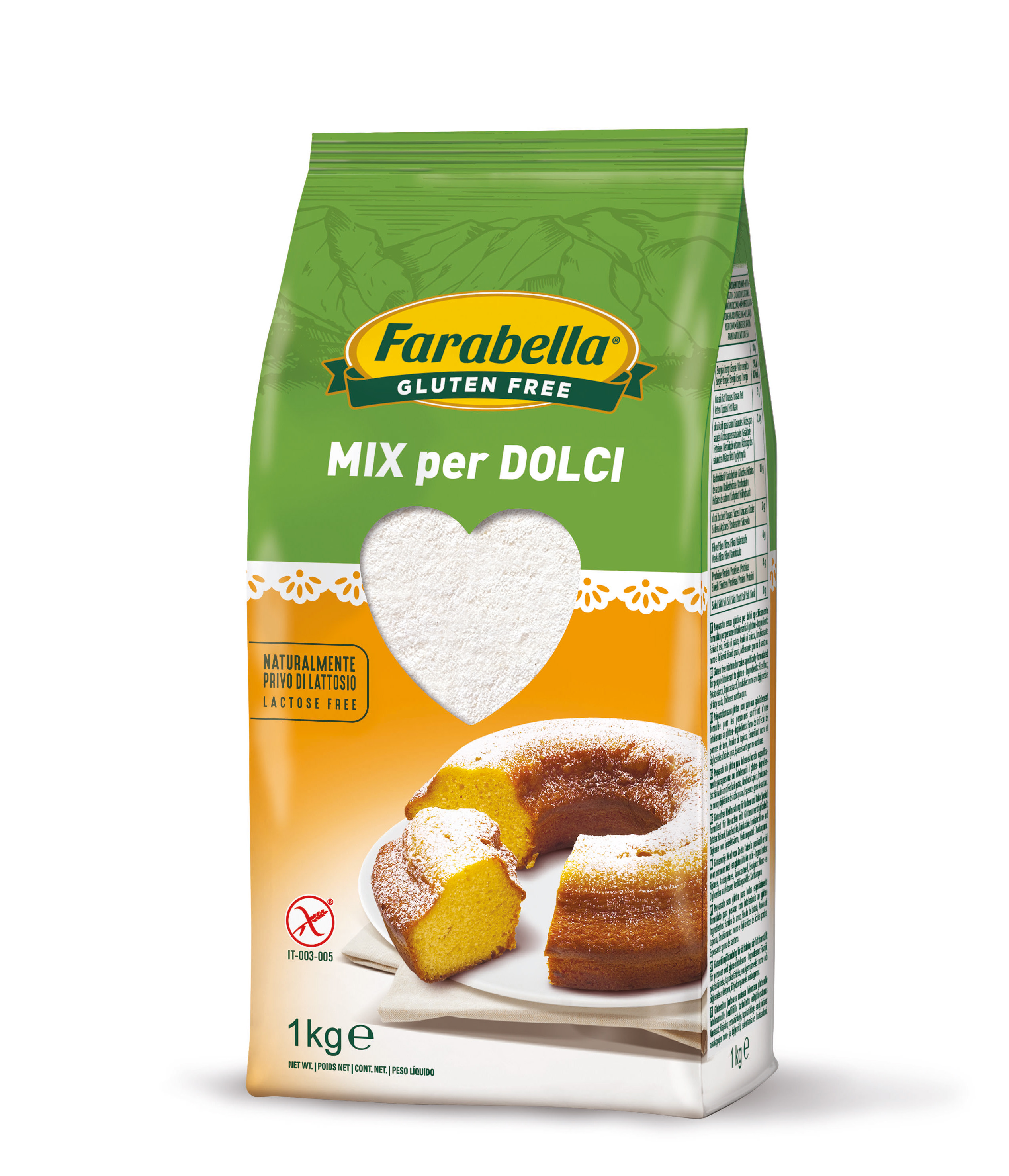Preparato per Dolci Senza Glutine - Farabella