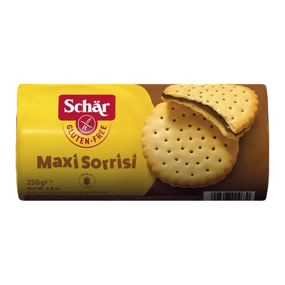 Maxi Sorrisi Biscotti Senza Glutine - Schär