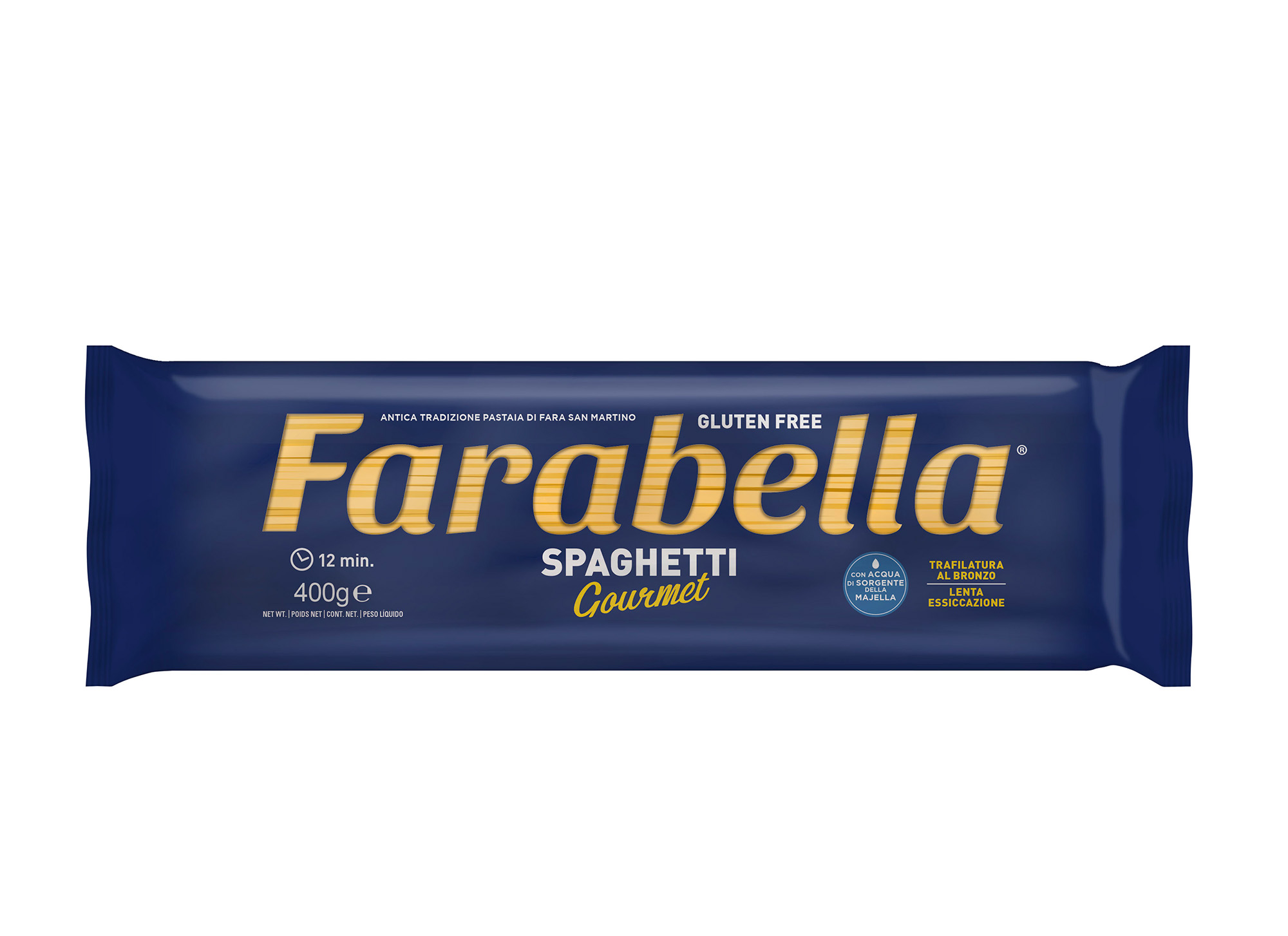 Spaghetti Gourmet Senza Glutine 400g - Pasta Farabella