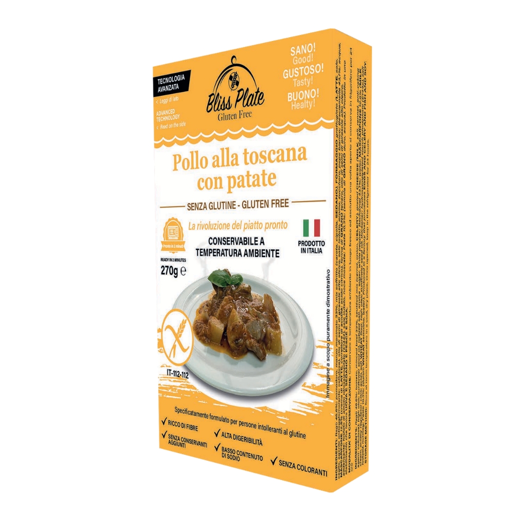 Pollo Toscana con Patate Senza Glutine - Bliss Plate