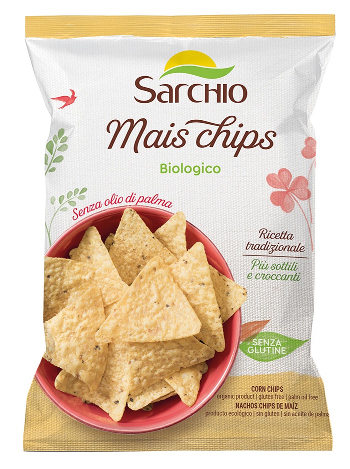 Mais Chips Senza Glutine - Sarchio