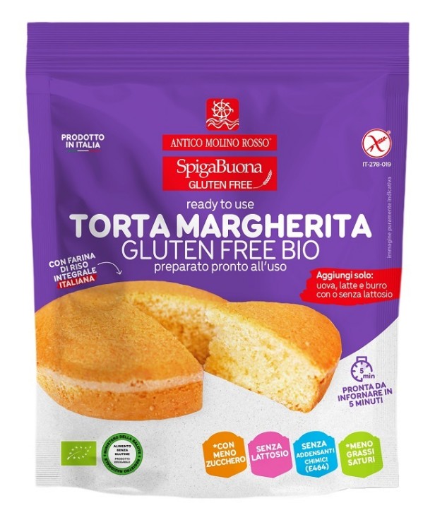 Miscela pronta per Torta margherita Senza Glutine bio - Antico Molino Rosso