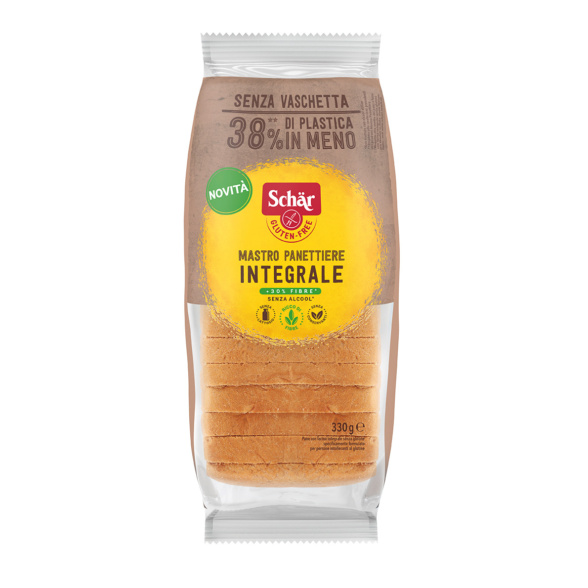 Pane Senza Glutine Mastro Panettiere Integrale - Schär