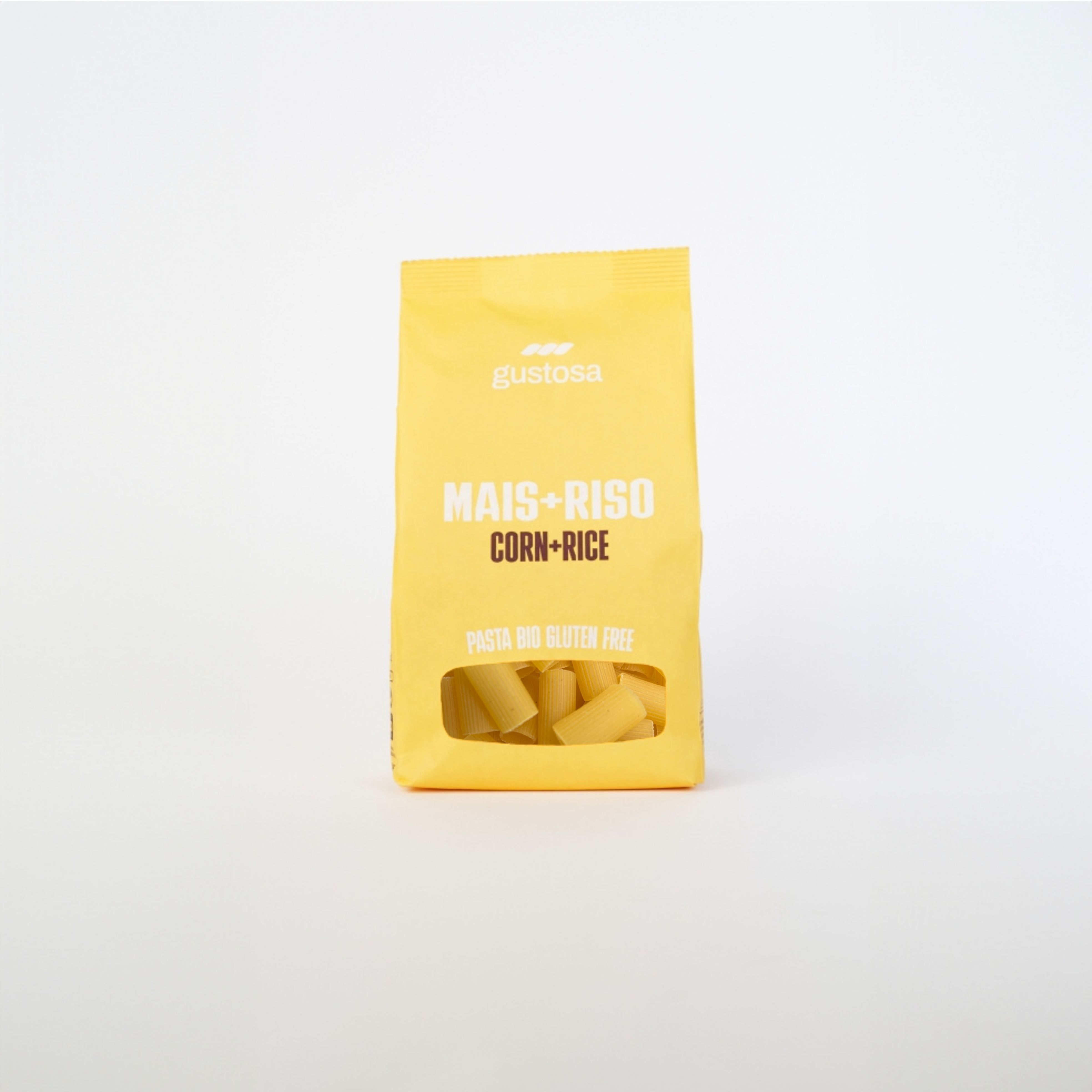 Rigatoni di Mais e Riso Bio Senza Glutine -  Pasta Gustosa