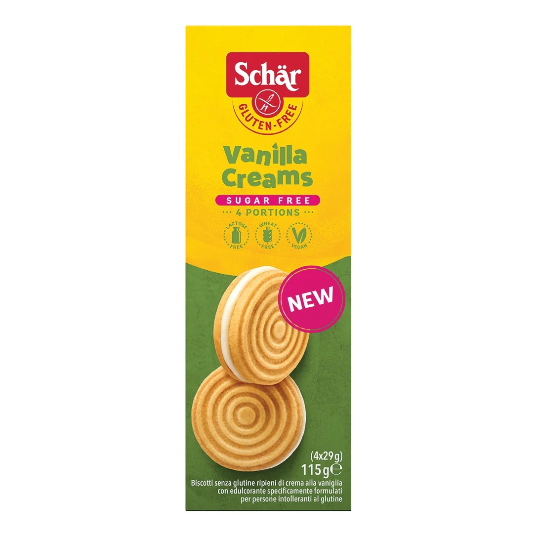 Vanilla Creams Biscotti Senza Glutine - Schär