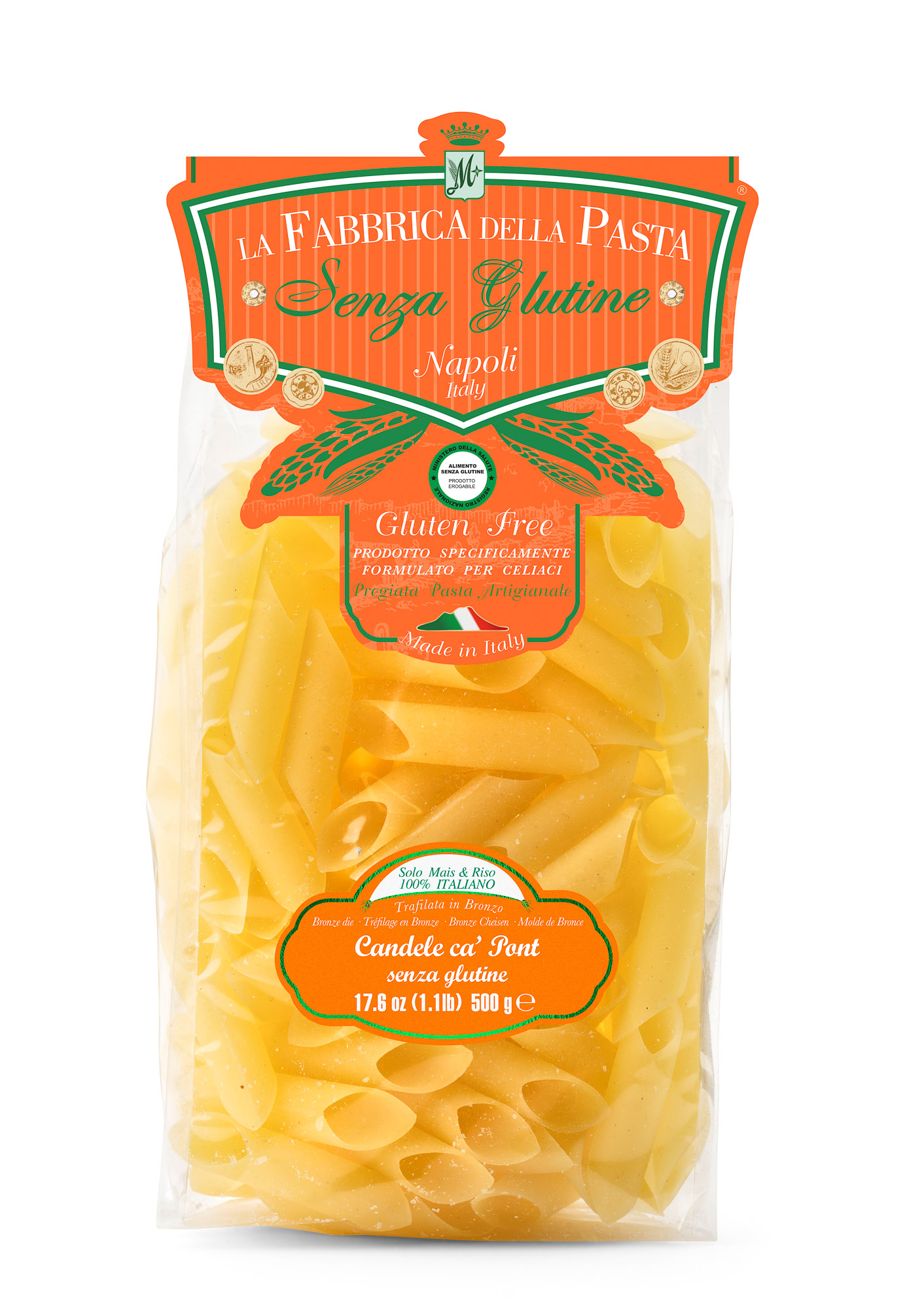 Pasta Candele ca' Pont  Senza Glutine - Pasta di Gragnano