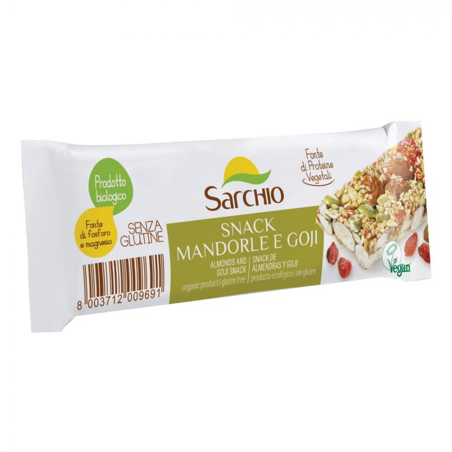 Snack Mandorle e Goji Senza Glutine - Sarchio
