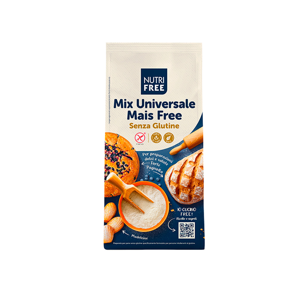 Mix Farina Senza Glutine Universale Mais Free - Nutrifree